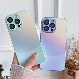 Ốp Điện Thoại Kính Mờ AG Cho iPhone 14 13 12 15 Pro Max Plus 11 Full Ống Kính Bảo Vệ Camera Chống Sốc Ốp Lưng