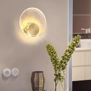AIMI KÍNH ĐỒNG ĐƠN GIẢN ĐÈN PHA LÊ TRANG TRÍ NHÀ HIỆN ĐẠI ĐÈN GẮN TƯỜNG THÍCH HỢP CHO PHÒNG KHÁCH, PHÒNG NGỦ VÀ PHÒNG ĂN