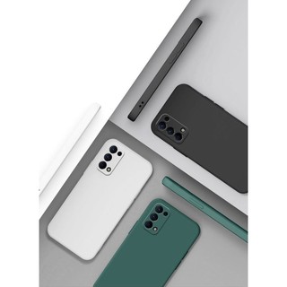 Thời Trang Mới Oppo Reno 5 6 4 4G A74 A52 A72 A92 A36 A76 Khung Ốp Lưng Vuông Mỏng Mềm TPU Vỏ Silicon Có Dây Đeo Tay