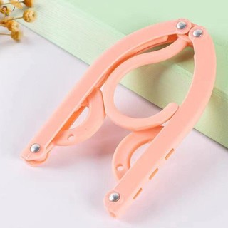 [GOU] Móc treo quần áo bằng nhựa đa chức năng Tiết kiệm không gian du lịch Móc treo có thể gập lại Giá treo quần áo sáng tạo Trẻ em Móc treo trẻ em VN