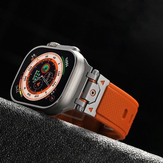 Sports stainless steel modified watch strap For Apple Watch Ultra 46/44/40/49/45/41/42/38/45mm iwatch Series Ultra/10/9/8/7/6/5/4/3/2/1