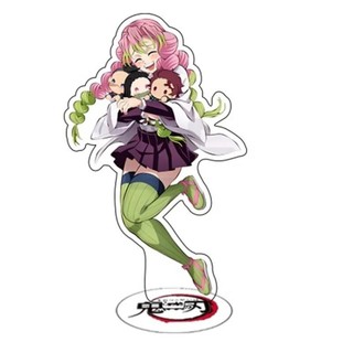 Mô hình Standee Anime Demon Slayer Rengoku Kyoujurou Kamado Nezuko Tanjirou a02 Phụ kiện trang trí để bàn góc học tập