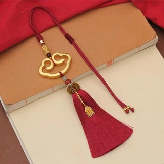 97% Tỷ Lệ Khen ngợi Ruyi Xe Mặt Dây Chuyền Nội Thất Đồng Thau Hòa Bình Cát Vàng Gương Chiếu Hậu Ô Tô Cao Cấp Trang Trí Nữ Nam 25.3.14