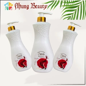 Sữa Tắm Queenlove 1000ml Hương Nước Hoa Hồng Salome Thơm Lâu Dưỡng Body Dưỡng Da Body