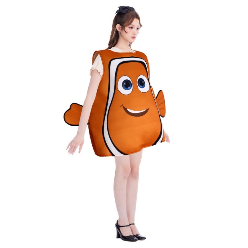 Gn Tìm Dory Nemo cá Composite xốp đóng vai vải cosplay trang phục tiệc Halloween NG