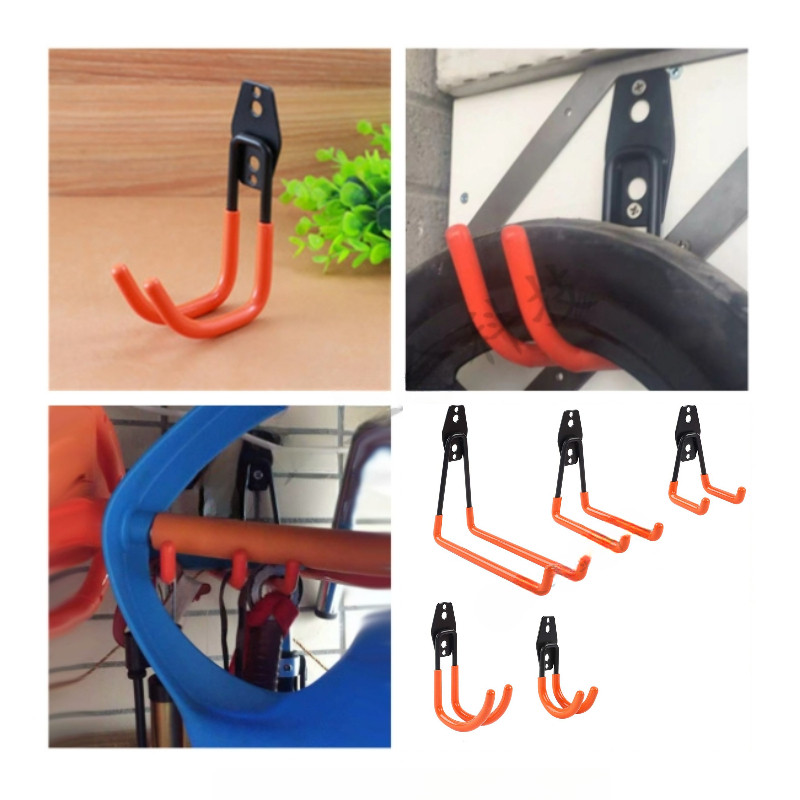 Móc treo xe đạp treo tường,Móc Treo Vật Dụng,Móc Treo Xe Đạp Gắn Tường Bằng Kim Loại Chống Trượt