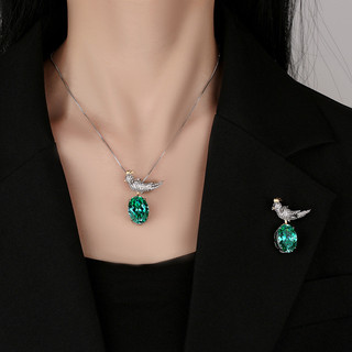 Châu Âu Mỹ ins Phong Cách Mới Đồng Đáy Mô Phỏng Tổ Chim Cắt Para Xanh Magpie Thổ Cẩm Bộ 13 * 18 Nữ