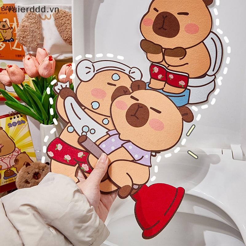 # Ruierdd # Nhãn dán khử mùi Capybara Phòng tắm Đề can khử mùi Nhãn dán khử mùi tự dính Trang trí phòng khách phòng tắm.