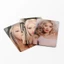 Blackpink HK1 Rose APT Bruno Mars BLACK PINK thẻ ảnh hai mặt LOMO thẻ bưu thiếp Đóng hộp thẻ sưu tập KH1