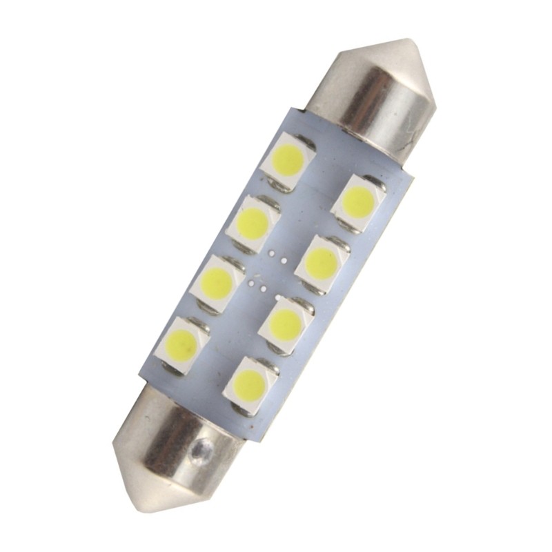SUIT 12V Trắng Led Nội Thất Festoon Dome Đèn Hành Lý Bóng Đèn Đọc Sách Cửa Chiếu Sáng