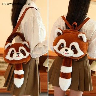 [Mới] Túi đeo chéo sang trọng gấu trúc nhỏ Túi đeo vai hình động vật hoạt hình Ba lô sang trọng gấu trúc nhỏ dễ thương cho bé gái Quà tặng sinh nhật cho bé gái.