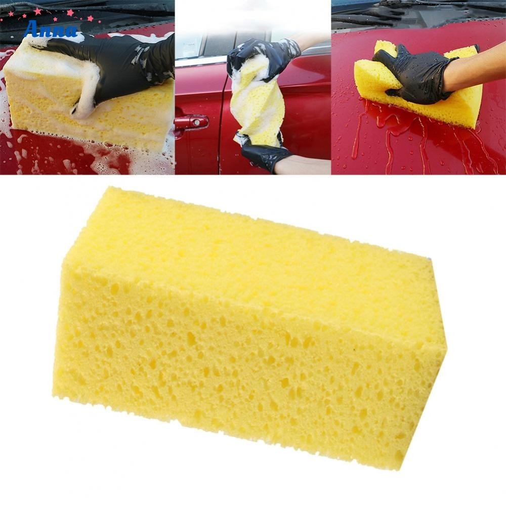 【Anna】Wash Sponge Car Cleaning Cleaning Tool Huge Motorcycle Cleaning Soft Sponge Wash