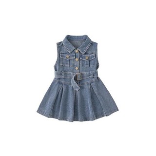 V34-[tomnaukids] Váy bé gái kèm thắt lưng dây eo cực xinh - Size 8-30Kg