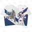 SY3 Thám Tử Lừng Danh Conan Kid the Phantom Thief Vải Cosplay 3D Mùa Hè Áo Thun Anime Tay Ngắn Top YS3