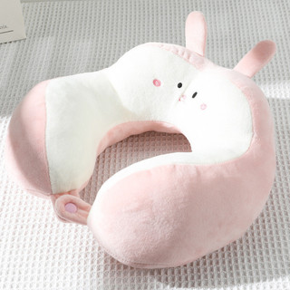 Gối Hình Chữ U Bảo Vệ Cổ Du Lịch Chuyến Công Sở Văn Phòng Nghỉ Trưa Gối Cotton Nhung Thoải Mái Hỗ Trợ Cổ