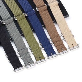 Dây đeo đồng hồ Nylon NATO Dây đeo đồng hồ vải ZULU Dây đeo đồng hồ dệt 20mm 22mm Dây đeo đồng hồ Nylon bền mềm thay thế Dây đeo cổ tay nam nữ Vòng đeo tay Khóa thép không gỉ