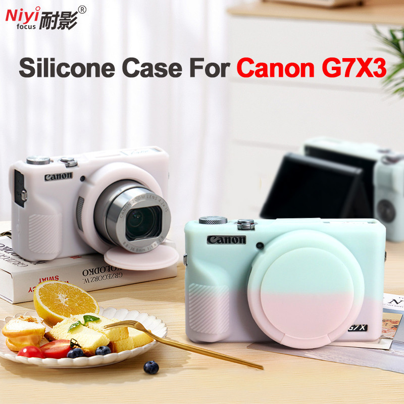 Ốp Lưng TPU Máy Ảnh Cho Canon G7X3 G7XIII G7X Mark III Vỏ Silicon