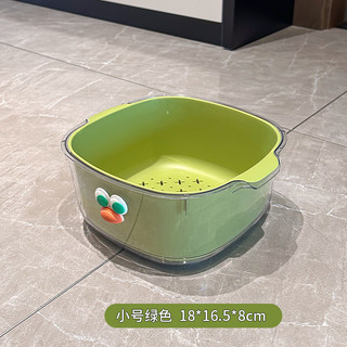 Đĩa trái cây Hộ gia đình Hai lớp Chức năng thoát nước trong suốt Gói hai trong một Đồ ăn nhẹ trái cây Veg