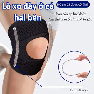 Đai bảo vệ khớp gối Myd.23 màu đen, giảm đau viêm khớp, định hình hiệu quả, 3 size M/L/XL