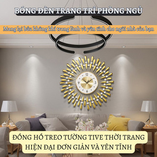 Đồng Hồ Treo Tường Myd.23 Lắp Đặt Nhanh Chóng Kim Trôi Êm Thiết Kế Tỉ Mỉ Sang Trọng Tạo Điểm Nhấn Ngôi Nhà