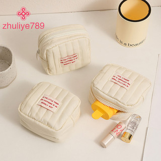 < zhuliye789 > Túi Đựng Mỹ Phẩm Nữ Nhỏ Để Trang Điểm Đóng Gói Khối Du Lịch Tổ Chức Essentials Cáp Sạc Túi Bảo Quản Túi Vệ Sinh Nữ