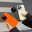 Ốp điện thoại iPhone 16 15 14 13 12 11 Pro Max X Xr Xs Max 7 8 Plus SE2020 Màu kẹo Màu trơn Nửa gói Vỏ điện thoại mềm