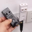 Bộ chuyển đổi phích cắm MONOSTYLE, Ổ cắm tường mở rộng Ổ cắm điện EU, Bộ chuyển đổi ổ cắm 4 trong 1 xoay 180 độ an toàn