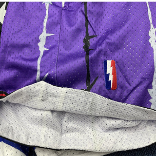 Quần bóng rổ thường ngày kiểu Mỹ Orlando Magic Team Retro thêu dài đến đầu gối Quần short thể thao