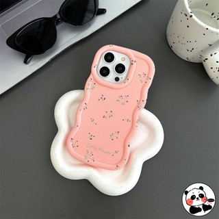 Ốp Sóng 3D Cho Realme 13 12 11 Pro Plus NFC 12X 11X 5G 4G 12 + Vỏ Đơn Giản Hoa Dễ Thương Màu Macaron Mềm Mờ Vỏ Điện Thoại