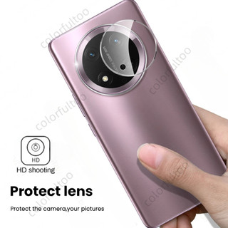 Honor X9C 5G Phim Bảo Vệ Camera Trong Suốt Cho Honor X9C X 9C HonorX9C 5G 3D Cong HD Full Cover Camera Kính Cường Lực Bảo Vệ Màn Hình Mặt Sau Ống Kính Phim