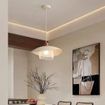 Đèn chùm LED phòng ăn tối giản hiện đại của Pháp, Đèn chùm lưới sắt sáng tạo Mặt dây chuyền đèn trần, quán Bar Đảo nhà bếp Cafe treo trang trí — ảnh 6