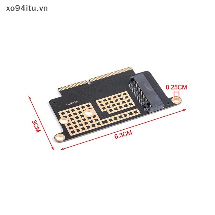 XOITU NVMe M.2 NGFF SSD Adapter Cho 2016 2017 13 "Pro A1708 Adapter Cards Laptop A1708 SSD Adapter VN