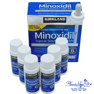 [ TN ] Dung Dịch Mọc Râu Và Tóc Hiệu Quả Của Mỹ Minoxidil 5% Kirk-land 6x60ml