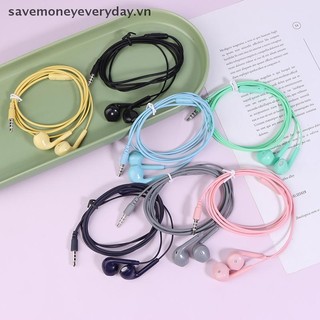 [Savemoneyeveryday] Tai nghe có dây bề mặt mịn U19 Tai nghe siêu trầm 3,5 mm có Mic tích hợp Tai nghe khử tiếng ồn Tai nghe nhạc [vn]