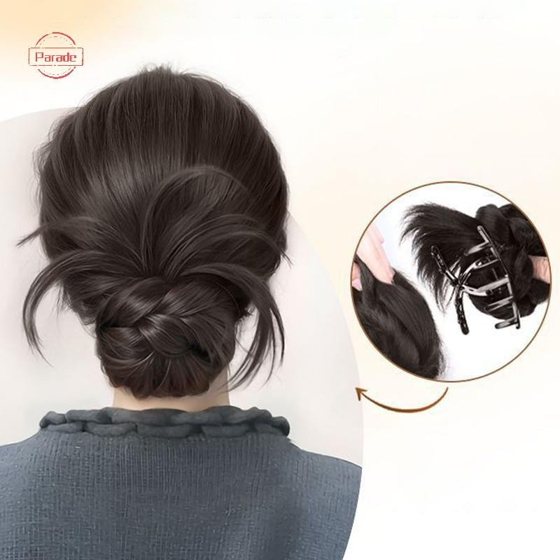 Diễu Hành Tổng Hợp Kẹp Loại Nơ Tóc Bun Thanh Lịch Và Tự Nhiên Đuôi Ngựa Phần Mở Rộng Tóc Cho Nữ VN