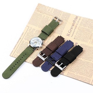 Dây đeo đồng hồ Nylon bằng vải phổ thông cho DW5600 GA100 GD100 6900 Mechaincal Eletronic Dây đeo đồng hồ kỹ thuật số GA2100 AE1200 AQ-S810 W218H Dây đeo đồng hồ nam nữ 16mm 18mm