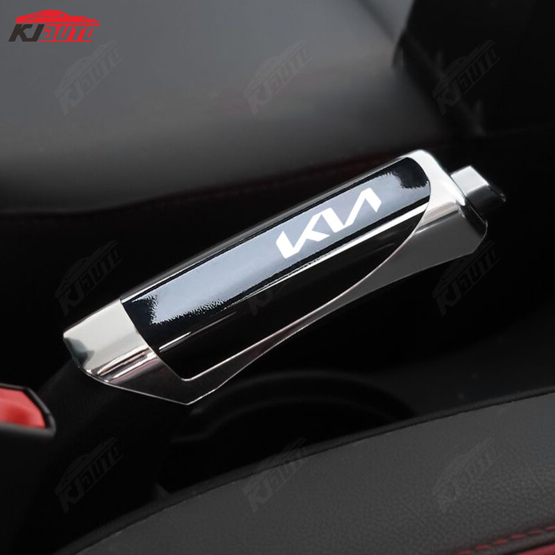 Kia Kn Xe Phanh Tay Bao Sợi Carbon Trang Trí Phanh Bảo Vệ Phụ Kiện Phanh Thể Thao Cho Sonet Niro Lai Cerato Stonic Rio Sportage Buổi Sáng Seltos K2 K3 K5