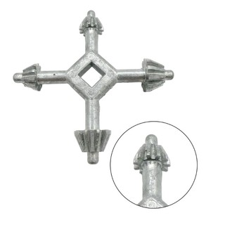 YOUDO Tiện Ích 4 Chiều Tiện Ích Dụng Cụ Chìa Khóa Thiết Thực Bốn Đầu Dụng Cụ Chìa Khóa Cờ Lê Khoan Chucks Chìa Khóa 4 Chiều Khoan Bấm Chucks