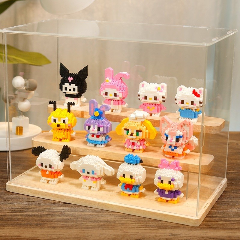 Bộ Xếp Hình 3D Mini Hoạt Hình – COMBO DIY Sáng Tạo Cho Bé