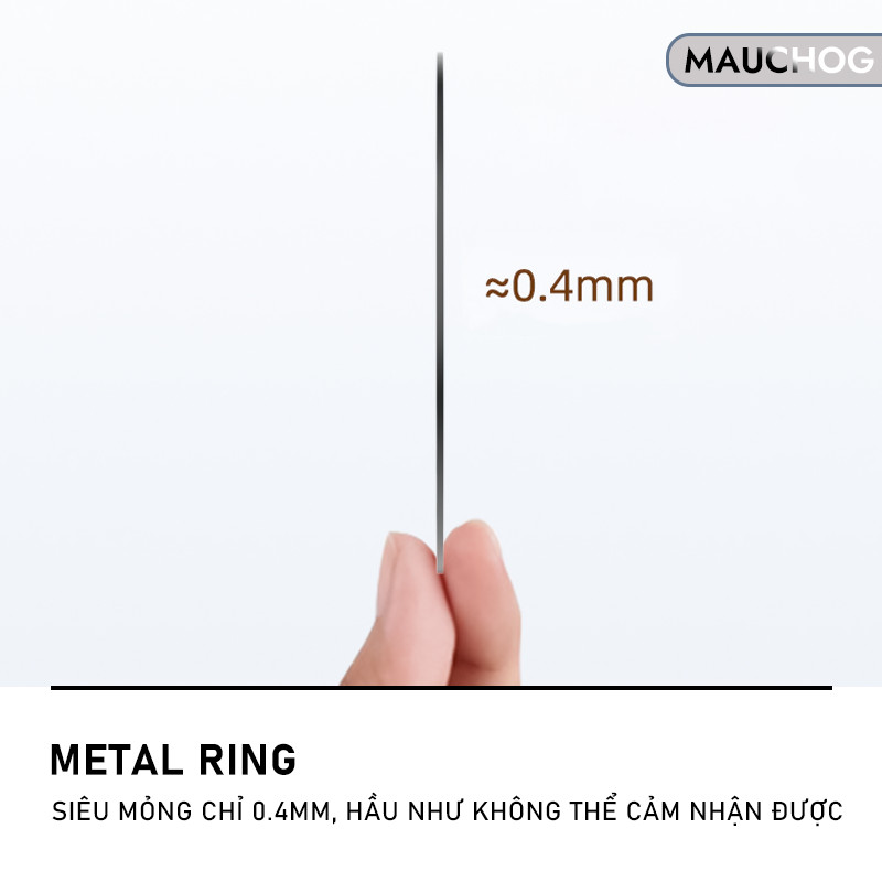 Vòng Kim Loại Hỗ Trợ Sạc Nam Châm Từ Tính Keo Dán 3M Cho Điện Thoại iPhone 17 Pro Max 16 15 14 13 12