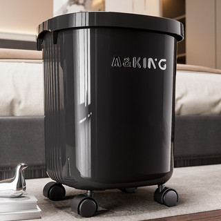 Phân Loại Thùng Rác Có Ròng Rọc Dung Tích Lớn Hộ Gia Đình Phòng Khách Phòng Ngủ Nhà Bếp Phòng Tắm Sáng Tạo Nhựa Thùng Rác