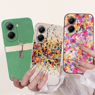 Dành Cho Poco X7 Pro PocoX7 Plus Vỏ Bảo Vệ Ống Kính Poco X 7 X7Pro Vỏ Điện Thoại Silicon Mềm Hoàng Hôn Thời Trang Mới