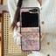 Ốp điện thoại gập sang trọng cao cấp cho Samsung Galaxy Z Flip 3 4 5 6 7 Vỏ thiết kế trọn gói cho vỏ điện thoại Z Flip7 Vỏ bảo vệ chống sốc