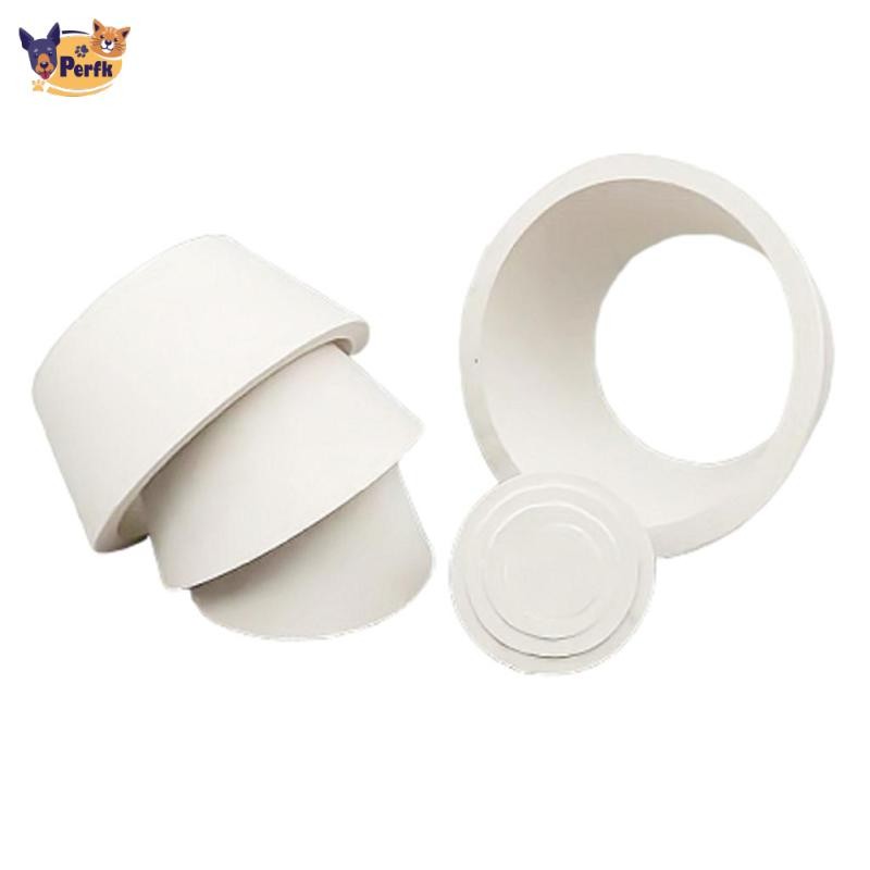 Bộ chuyển đổi bộ lọc cao su 9 lô Nón Nút chặn Phễu lọc Accs Trắng
