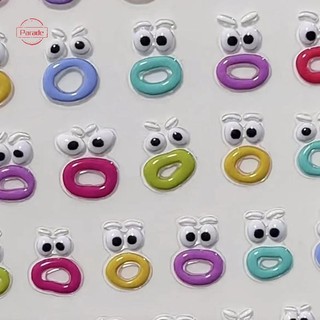 Diễu Hành 1 Miếng Dán Móng Tay Dễ Thương Sáng Tạo Ngộ nghĩnh Miệng Quái Vật Móng Tay Nghệ Thuật Miếng Dán Thời Trang DIY Chống Thấm Nước Peelable Dán Móng Tay VN
