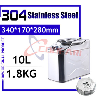 Bình Xăng Thép Không Gỉ 5L/10L/20L, Chống Va Đập, Chống Bay Hơi, An Toàn, Giá Tốt trên Shopee