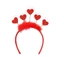 Treeling Glittering Powder Love Heart Headband dành cho người lớn Thanh thiếu niên Ngày lễ Tập hợp Đạo cụ