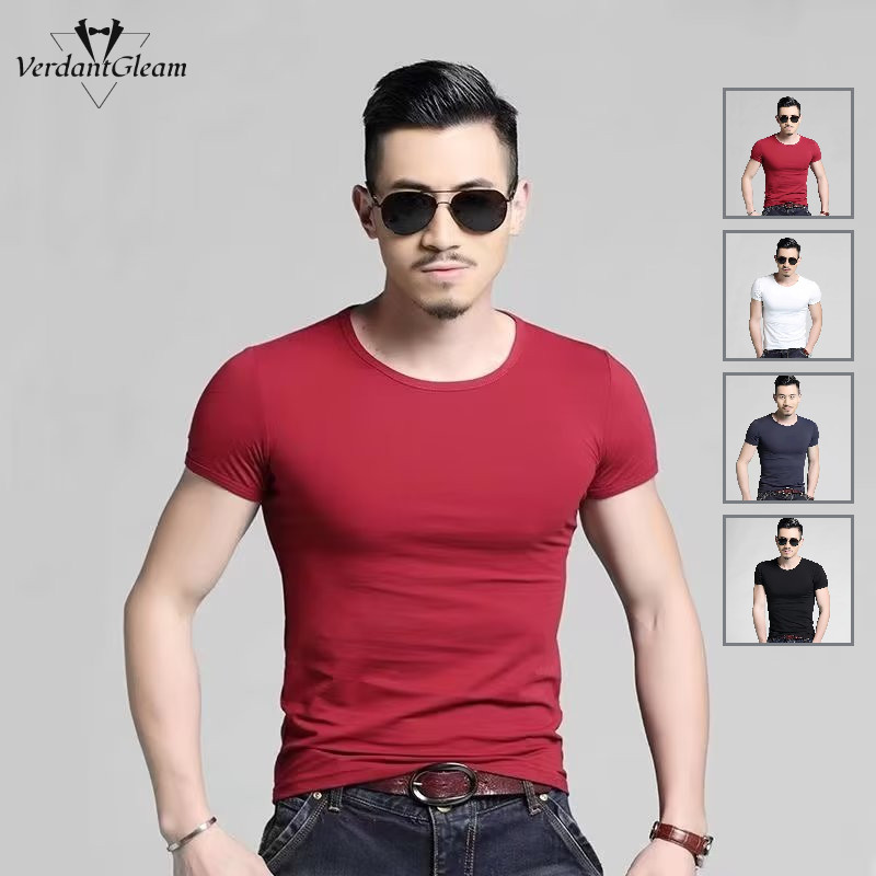 VG Áo thun cổ tròn thoải mái có đồ họa phong cách đô thị - Thiết yếu mùa xuân / mùa hè thông thường