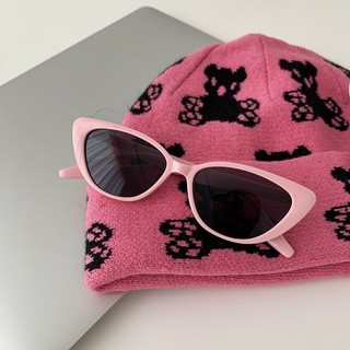 Thời Trang Retro Sắc Thái Kính Mát Chống Tia Cực Tím Cá Tính Kính Mát Mắt Mèo Thẩm Mỹ Sắc Thái Kính Mắt Cho Nữ