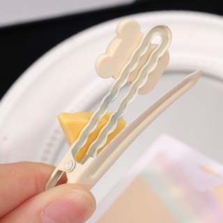 Kẹp Tóc Phô Mai - Kẹp Tóc Chuột Dễ Thương Y2K - Phim Hoạt Hình Bobby Pin - Phụ Kiện Thời Trang Bé Gái - Kẹp Tóc Dễ Thương Màu Vàng - Kẹp Chụp Barrettes - Mũ Mini - Kẹp Tóc Nổ